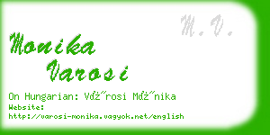 monika varosi business card